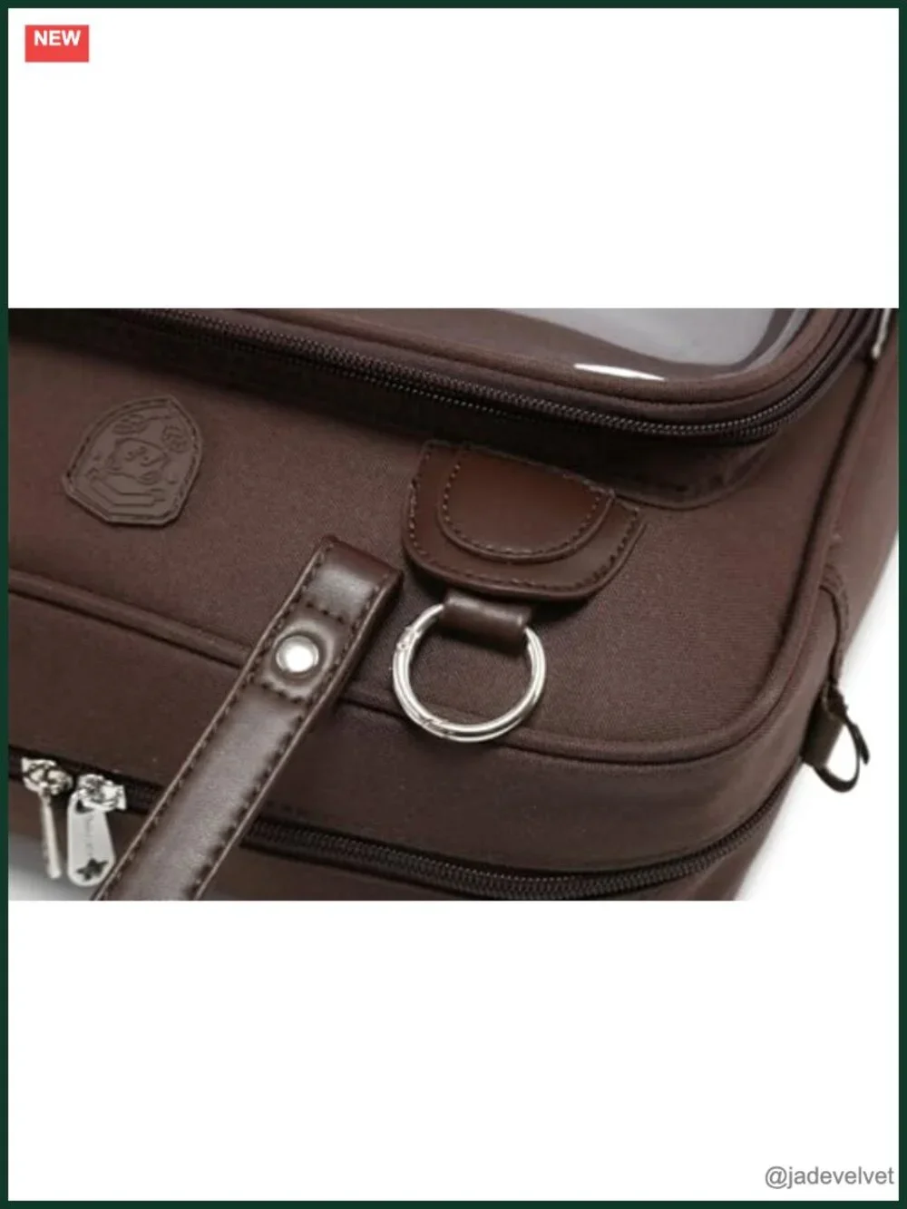 Large Ita Crossbody Backpack with Pins Display Window